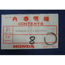 คลิปล็อกสลักลูกสูบ, 16 มม.